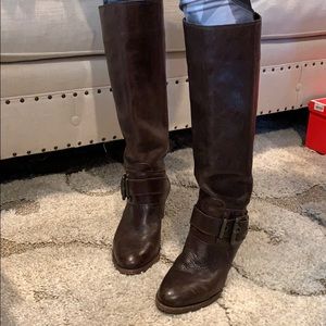 Frye knee high boots